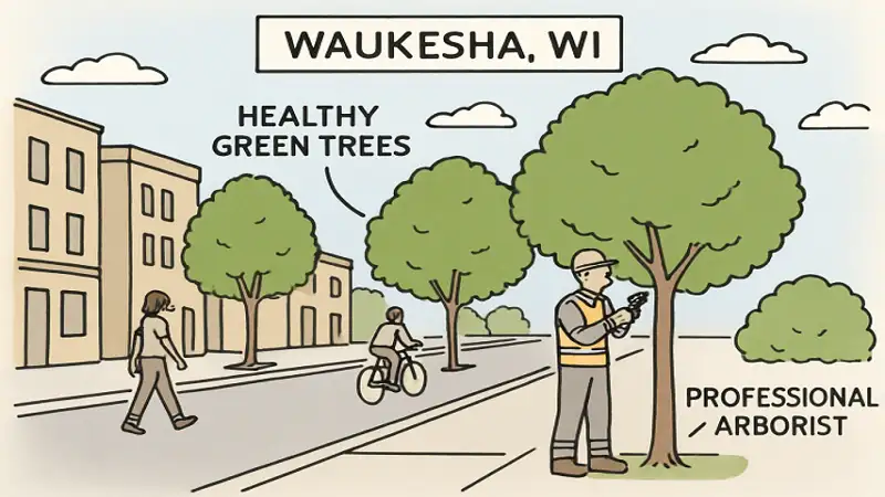 How Local Tree Services Support Healthy Communities in Waukesha, WI